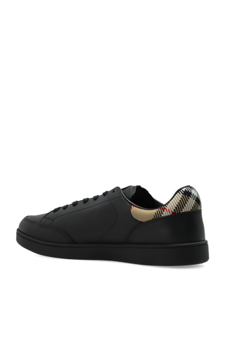 Burberry BLACK Leather sports shoes 5