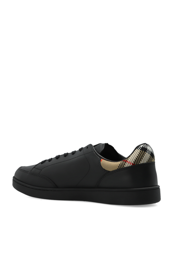 Burberry BLACK Leather sports shoes 5