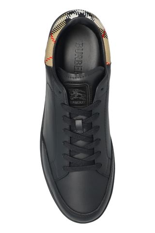 Burberry BLACK Leather sports shoes 6