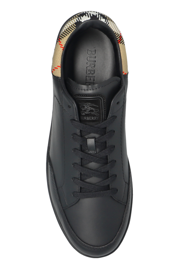 Burberry BLACK Leather sports shoes 6