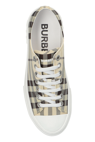 Burberry beige Sports shoes with a check pattern 6