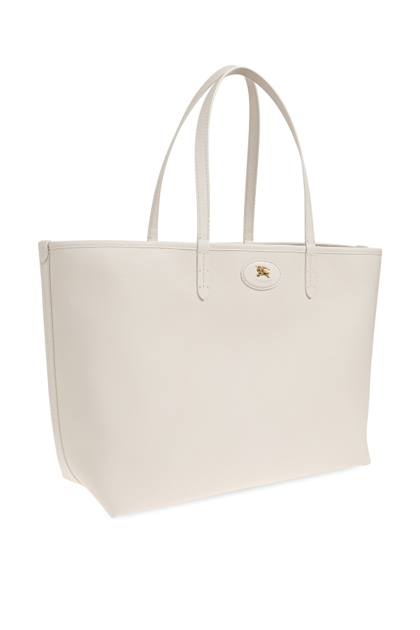 Burberry cream Reversible 'Shopper' bag 5