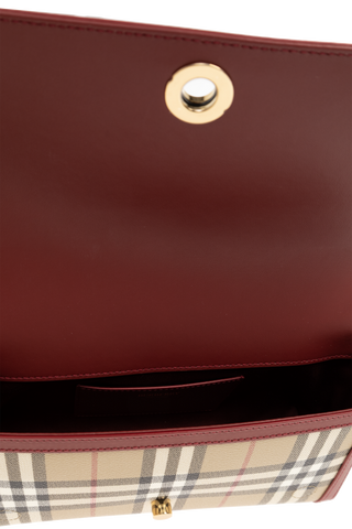 Burberry BURGUNDY Handbag 5