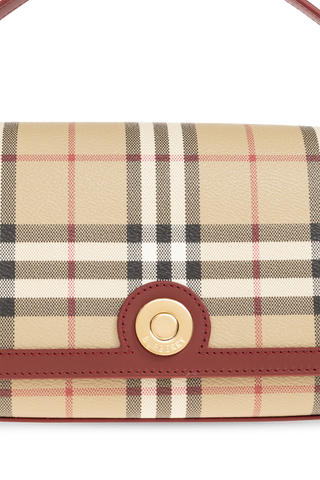 Burberry BURGUNDY Handbag 6