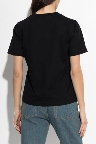 Burberry BLACK T-shirt ‘Frankie’ 4