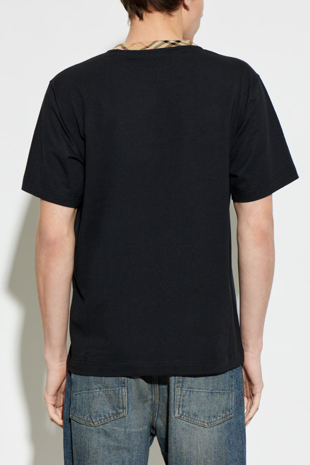 Burberry BLACK T-shirt "Ryan" 4