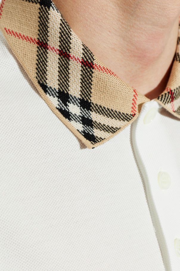 Burberry WHITE Polo "Eva" 5