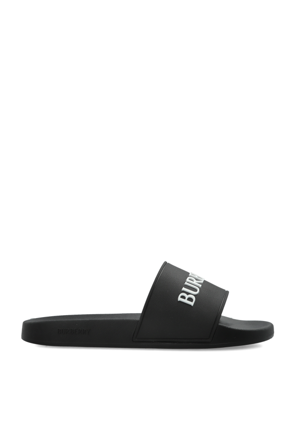 Burberry BLACK Rubber flip-flops 1