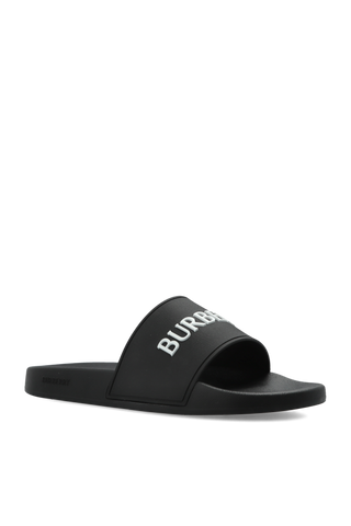 Burberry BLACK Rubber flip-flops 4