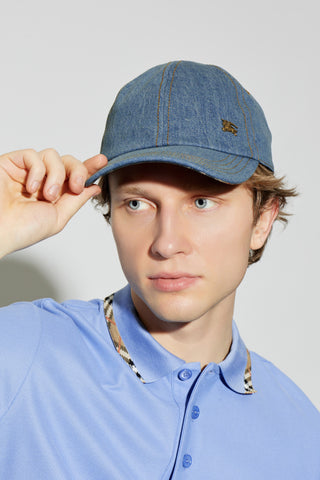 Burberry BLUE Baseball cap 2