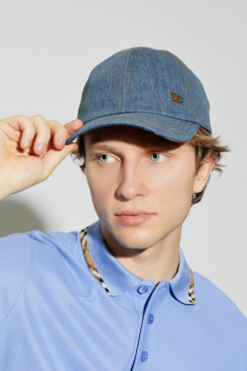Burberry BLUE Baseball cap 2