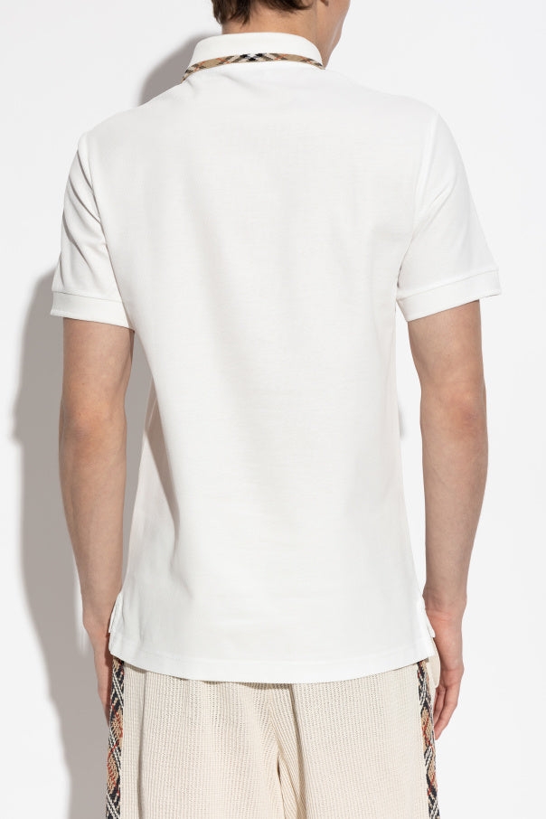 Burberry WHITE Polo ‘Eddie’ 4