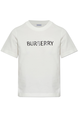 Burberry WHITE T-shirt with logo 1