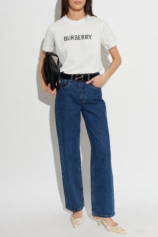 Burberry WHITE T-shirt with logo 2