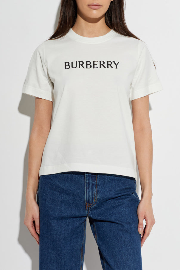 Burberry WHITE T-shirt with logo 3