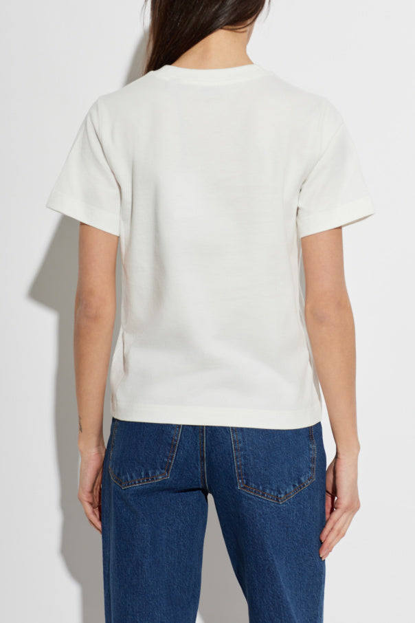 Burberry WHITE T-shirt with logo 4