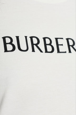 Burberry WHITE T-shirt with logo 5