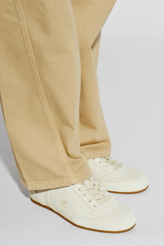 Burberry cream ‘Knight’ sports shoes 2
