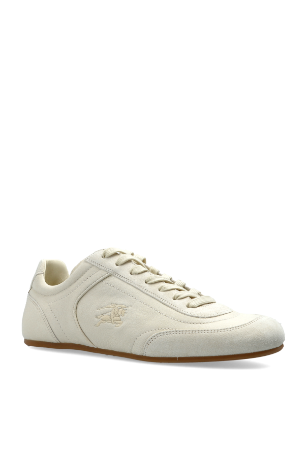 Burberry cream ‘Knight’ sports shoes 4
