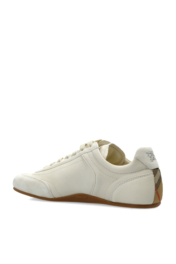 Burberry cream ‘Knight’ sports shoes 5