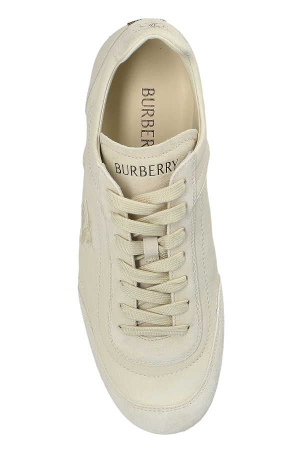 Burberry cream ‘Knight’ sports shoes 6