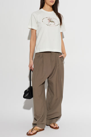 Burberry WHITE T-shirt 'Frankie' 2