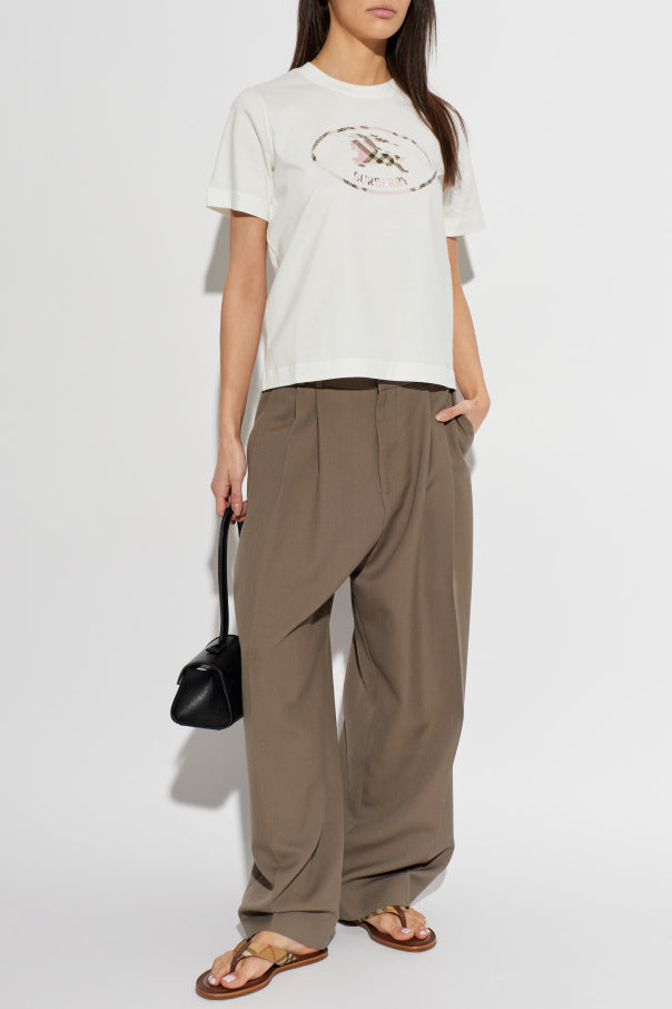 Burberry WHITE T-shirt 'Frankie' 2