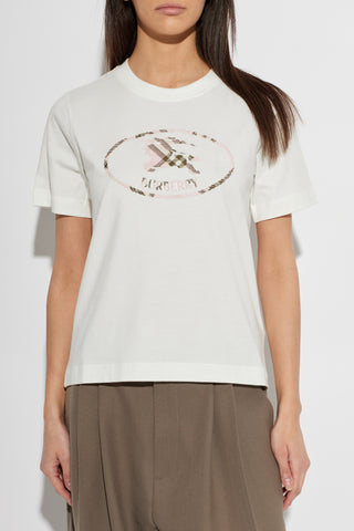Burberry WHITE T-shirt 'Frankie' 3