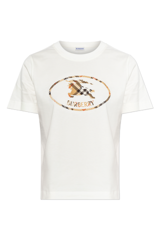 Burberry WHITE ‘Frankie’ T-shirt 1