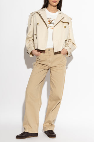 Burberry WHITE ‘Frankie’ T-shirt 2