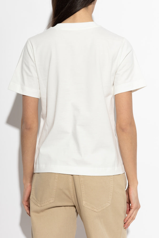 Burberry WHITE ‘Frankie’ T-shirt 4