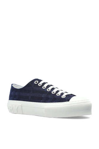 Burberry NAVY BLUE ‘Trn Jack’ sports shoes 4