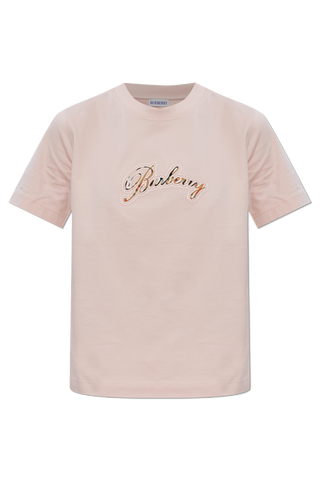 Burberry PINK T-shirt with logo 1