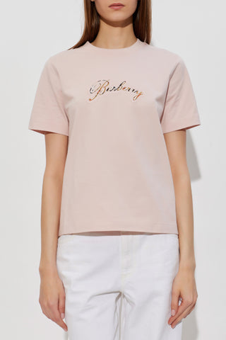 Burberry PINK T-shirt with logo 3