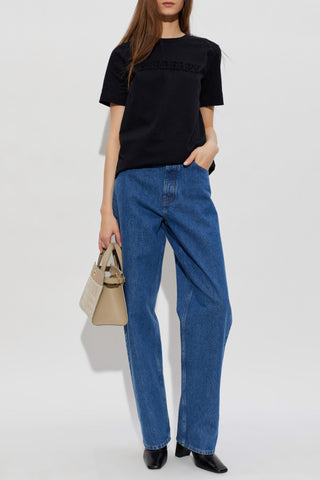 Burberry BLACK T-shirt with logo 2
