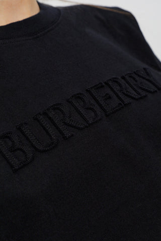 Burberry BLACK T-shirt with logo 5