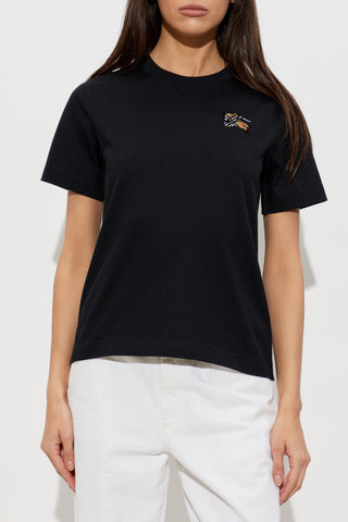 Burberry BLACK T-shirt 'Frankie' 3