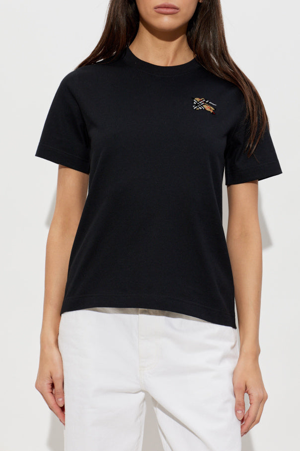 Burberry BLACK T-shirt 'Frankie' 3
