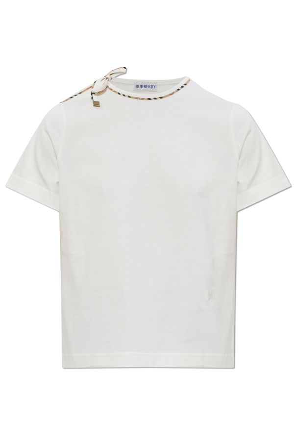 Burberry cream Top "Frankie" 1