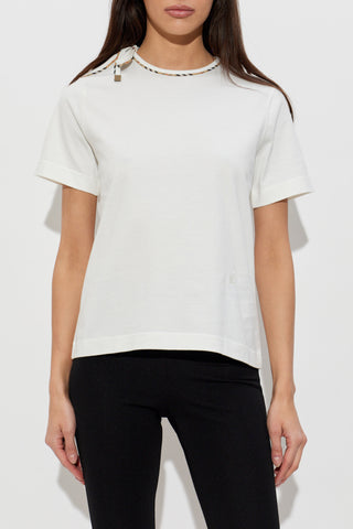 Burberry cream Top "Frankie" 3