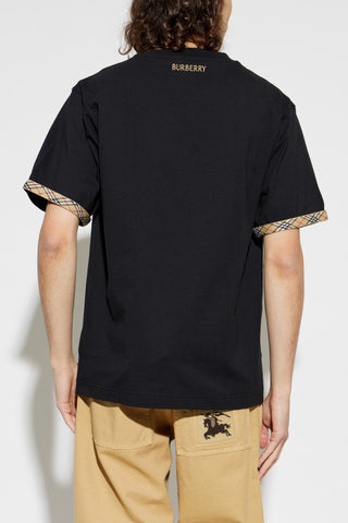 Burberry BLACK T-shirt "Ryan" 4