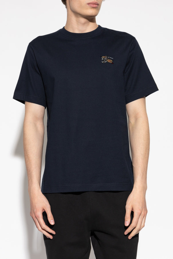 Burberry NAVY BLUE T-shirt 'Seth' 3