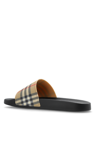 Burberry beige ‘Furley’ slides 5