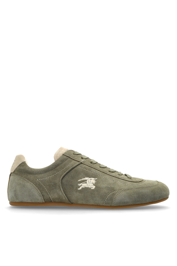 Burberry GREEN ‘Knight’ sports shoes 1