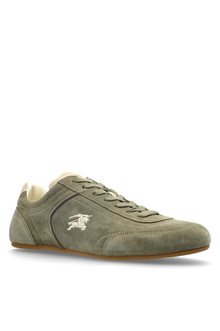 Burberry GREEN ‘Knight’ sports shoes 4