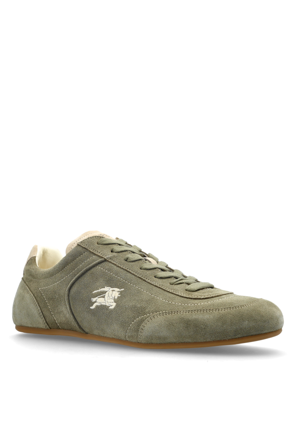 Burberry GREEN ‘Knight’ sports shoes 4