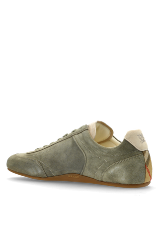 Burberry GREEN ‘Knight’ sports shoes 5