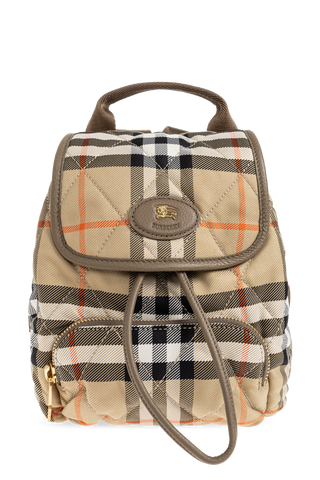 Burberry beige 'Mini' backpack with logo 1