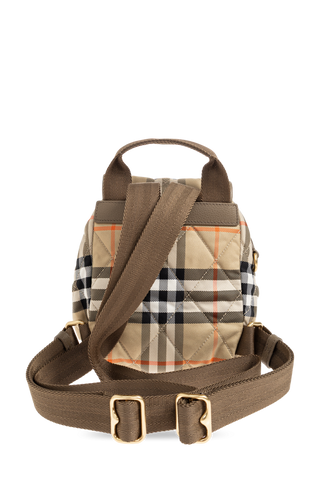 Burberry beige 'Mini' backpack with logo 3