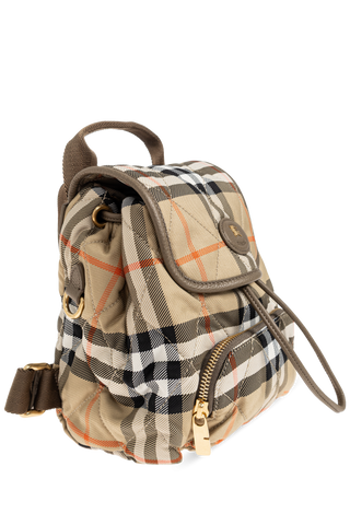 Burberry beige 'Mini' backpack with logo 4